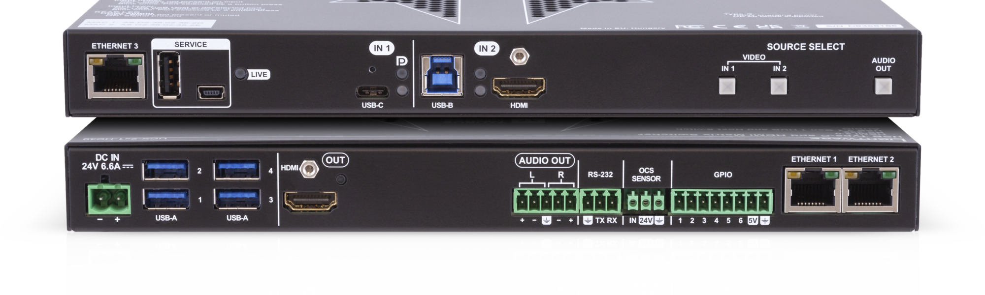UCX-2x1-HC40_Front-Rear-Axono